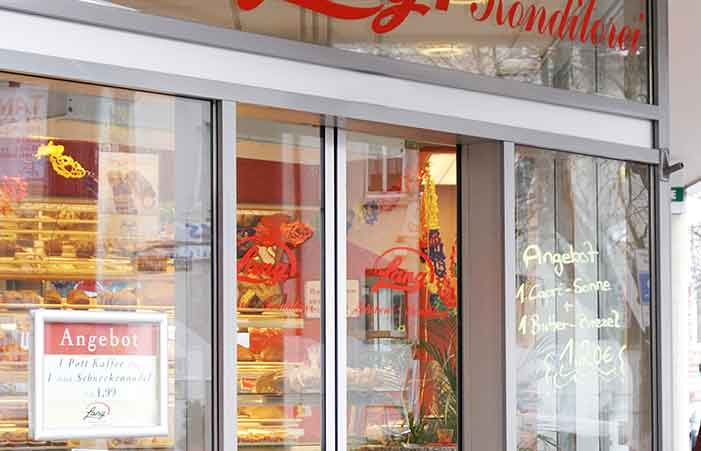 Bakery Automatic Sliding Door