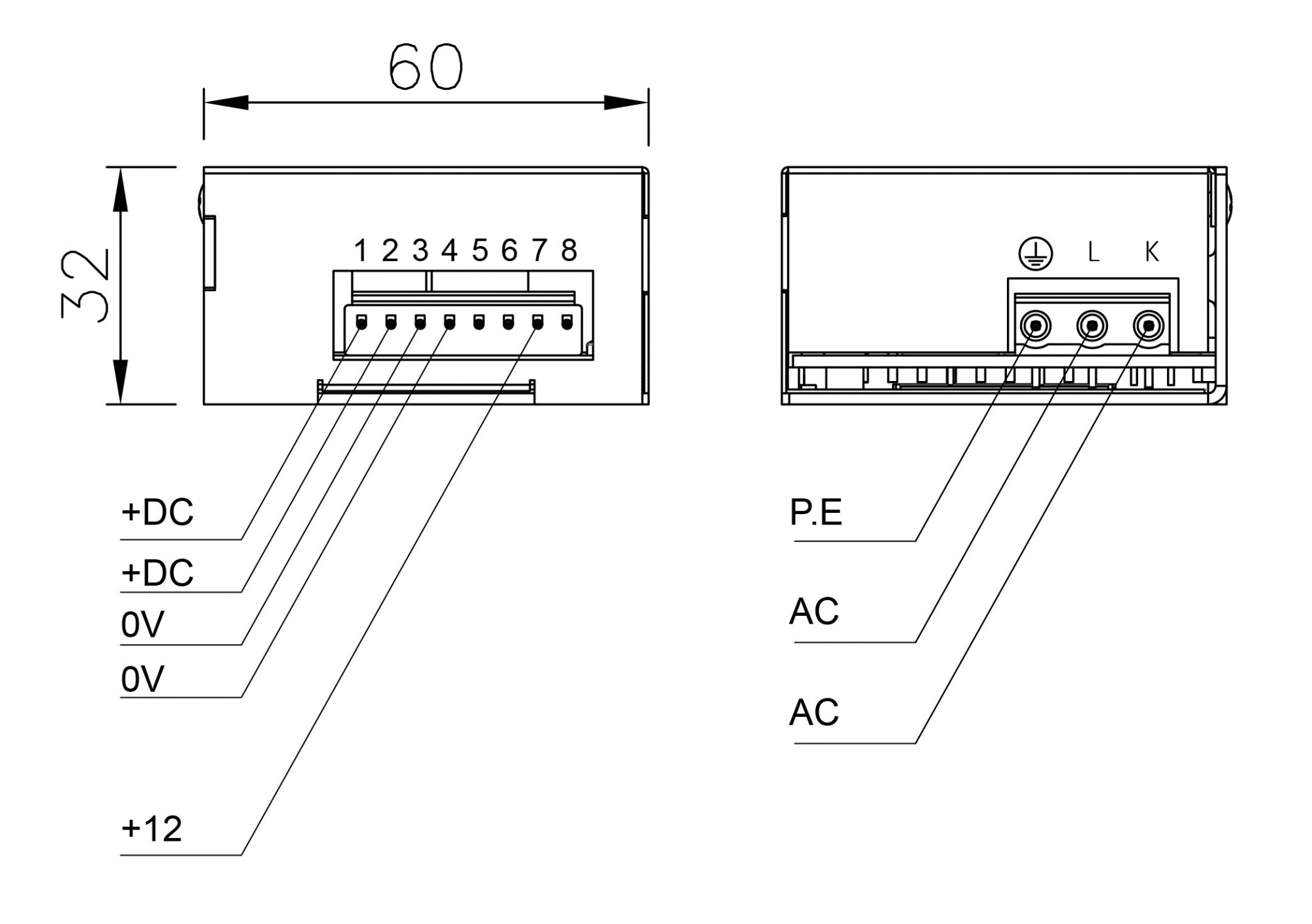 power  supply mechanical specification